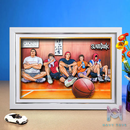 Yu Zhi Jiang Studio – Slam Dunk Multiple Characters Series #6 3D Decorative Painting Slam Dunk