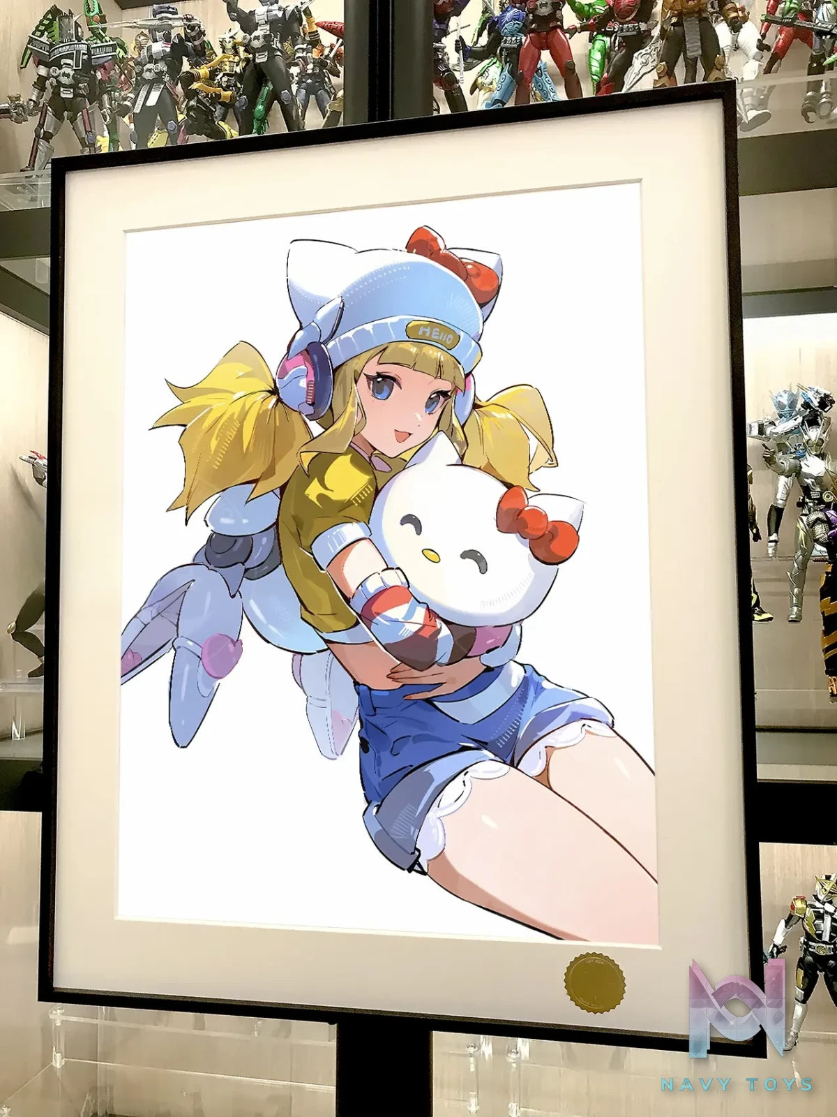 Xing Kong Studio – Juno Hello Kitty Anime Decorative Painting Overwatch