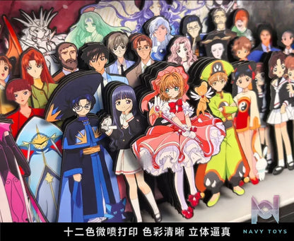 KALA HOME Studio – Cardcaptor Sakura Multiple Characters #06 3D Decorative Painting Cardcaptor Sakura