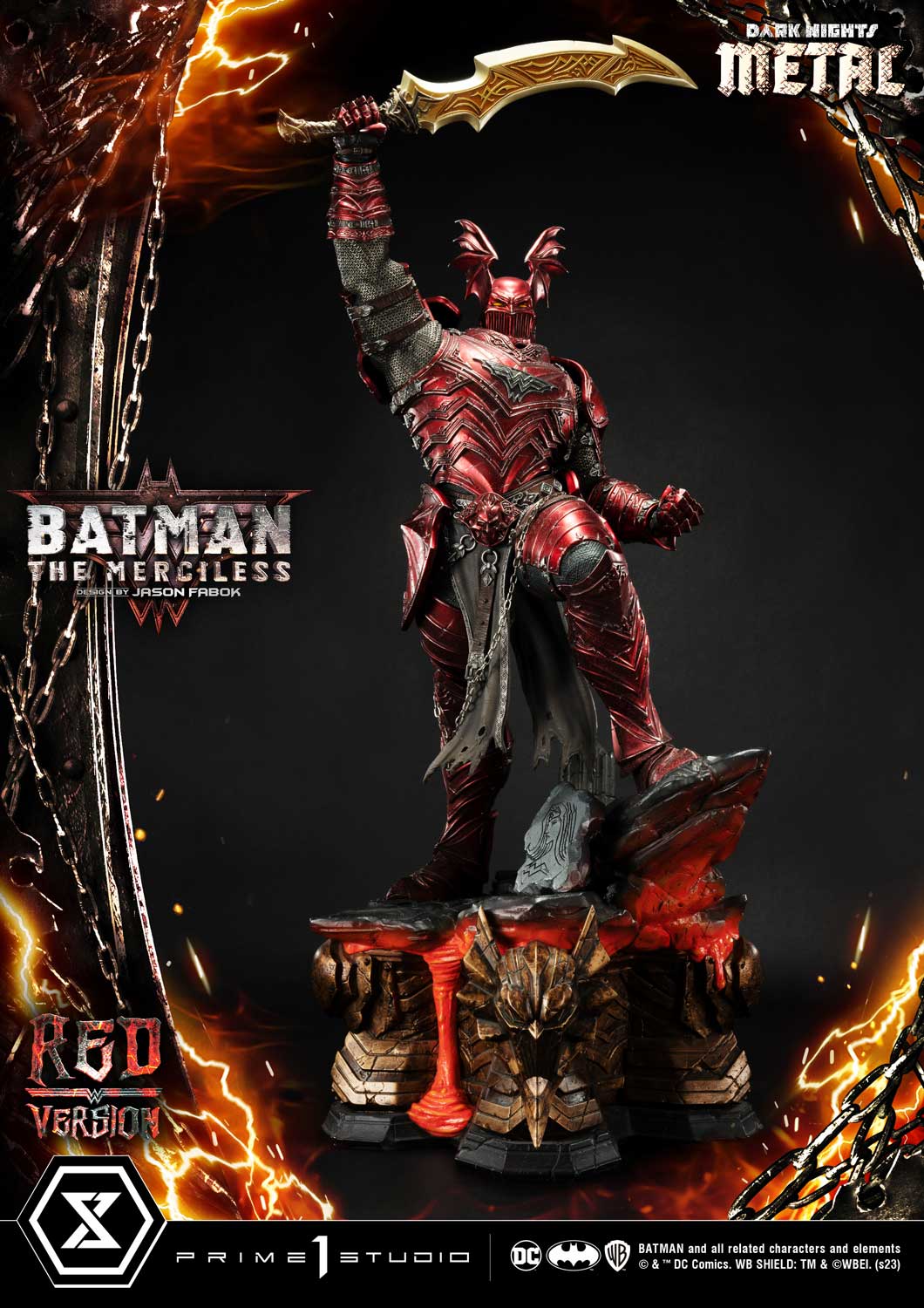 The Dark Knight: Metal - The Merciless - Prime 1 Studio resin statue Prime 1 Studio anime figure