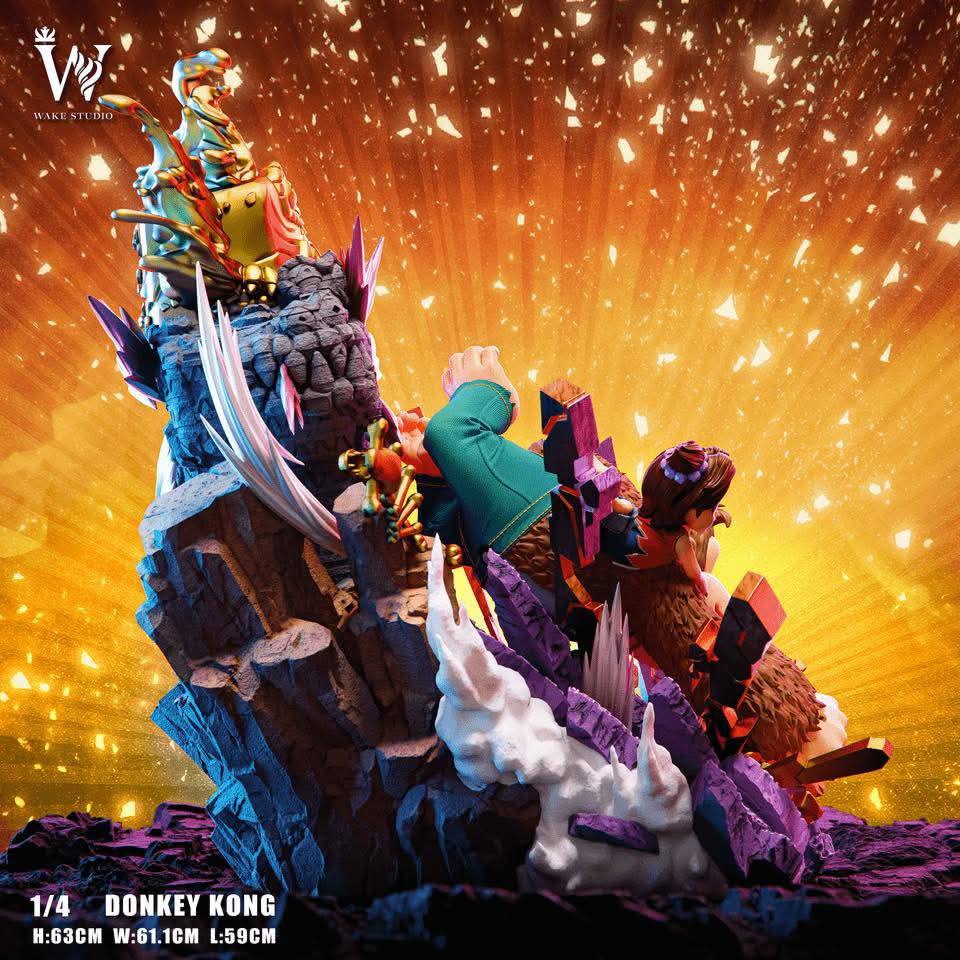 Donkey Kong Banaza resin statue Wake Studio anime figure