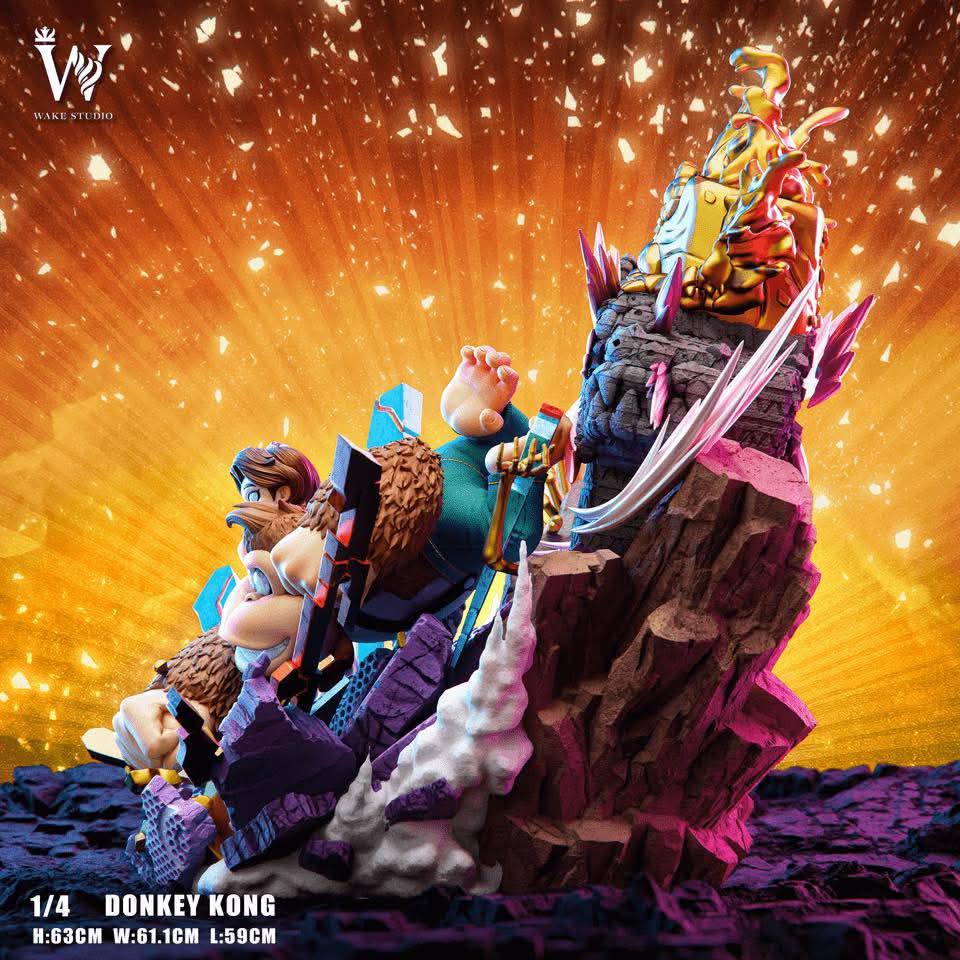 Donkey Kong Banaza resin statue Wake Studio anime figure