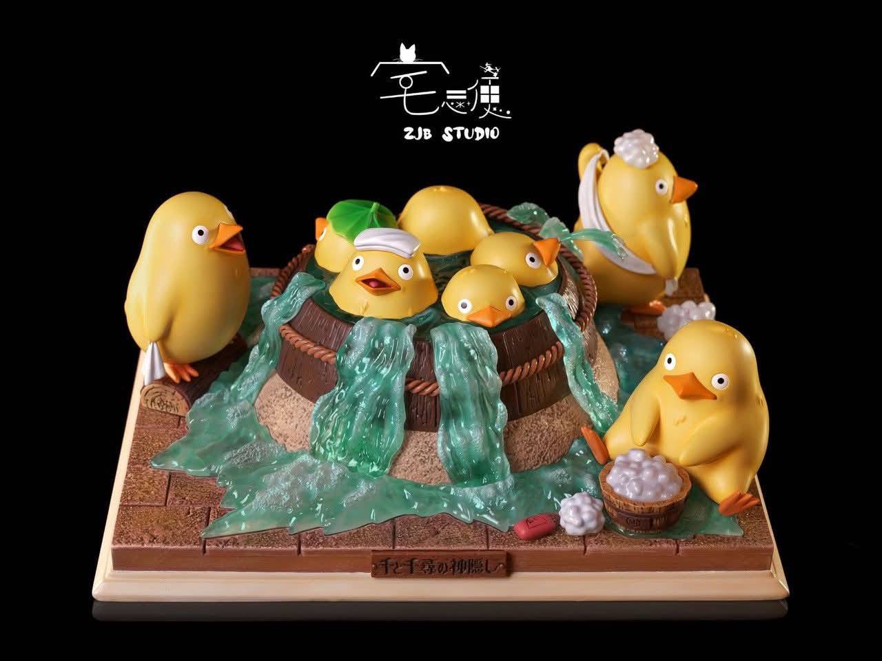 Duck Bath resin statue ZJB Studio anime figure
