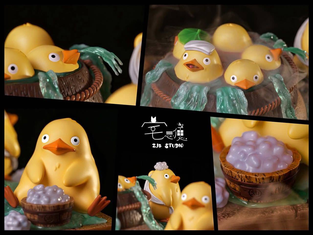 Duck Bath resin statue ZJB Studio anime figure