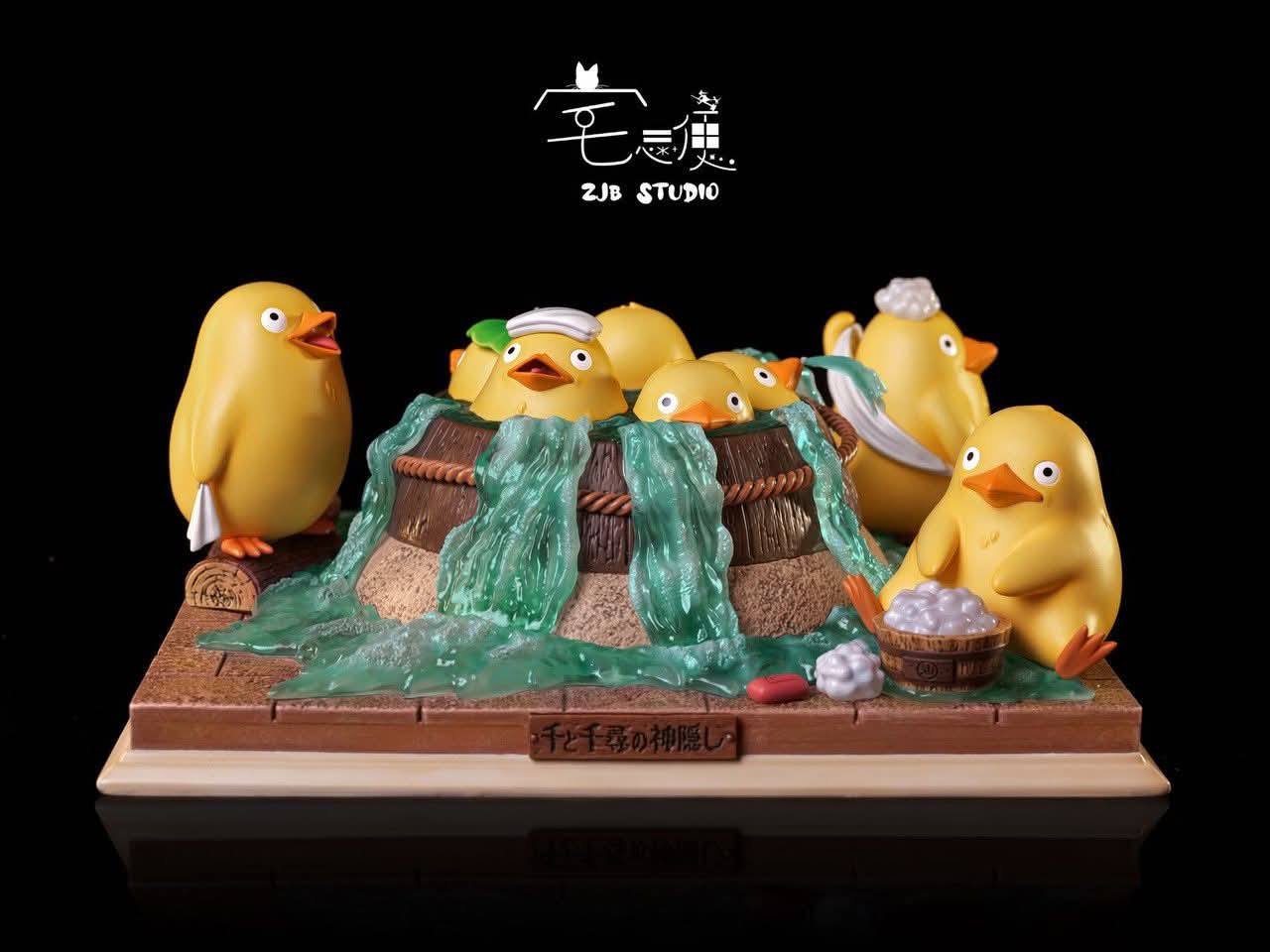 Duck Bath resin statue ZJB Studio anime figure
