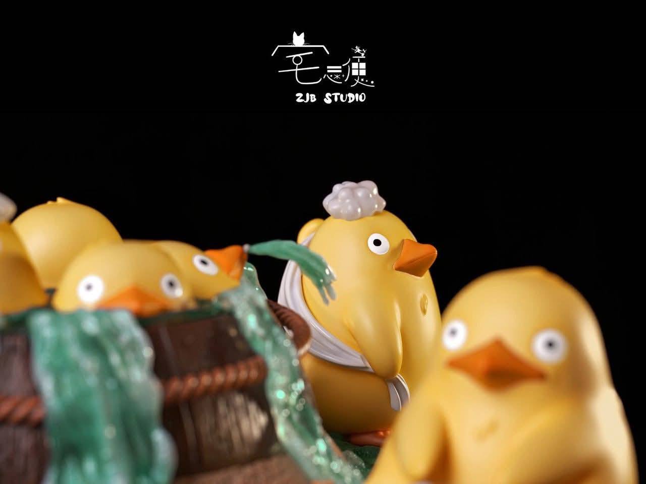 Duck Bath resin statue ZJB Studio anime figure