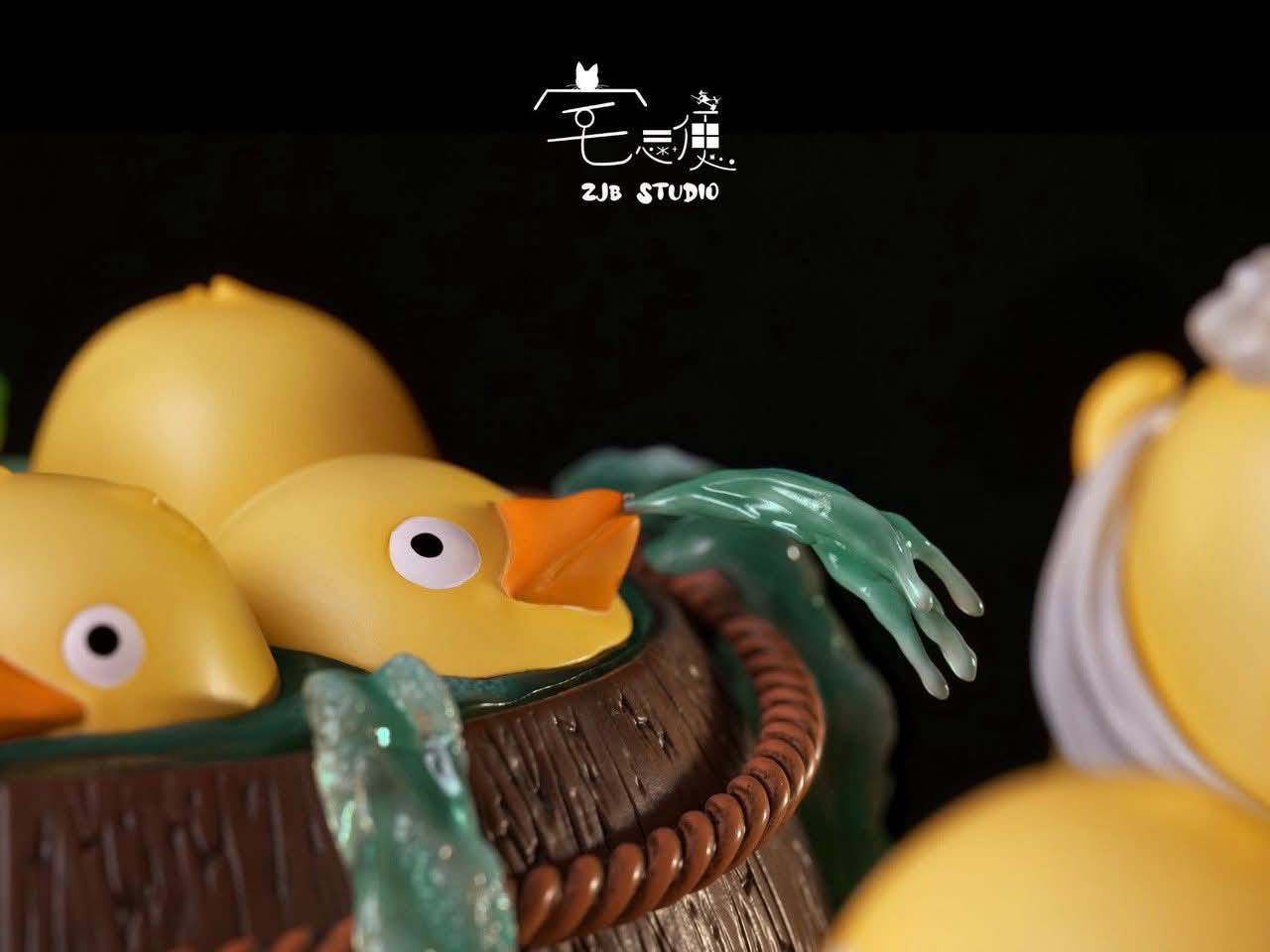 Duck Bath resin statue ZJB Studio anime figure