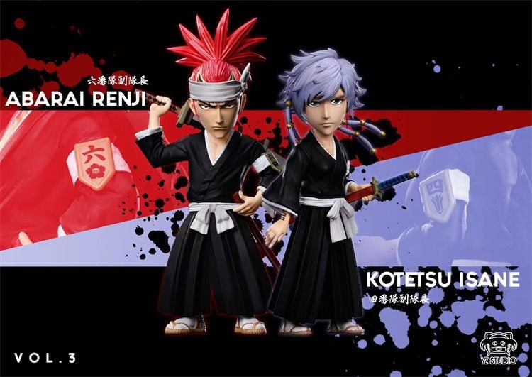 Abarai Renji & Kotetsu Isane - Bleach - YZ Studio resin statue yz studio anime figure