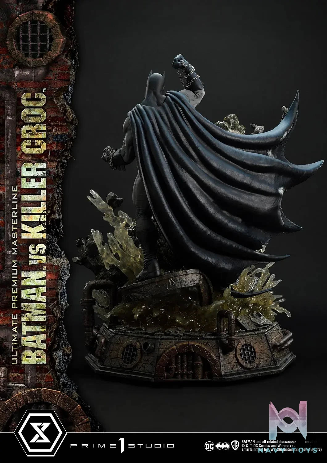 Prime 1 Studio – Ultimate Premium Masterline Batman (Comics) Batman Versus Killer Croc UPMDC-07 UPMDC-07DX UPMDC-07DXS (Licensed)