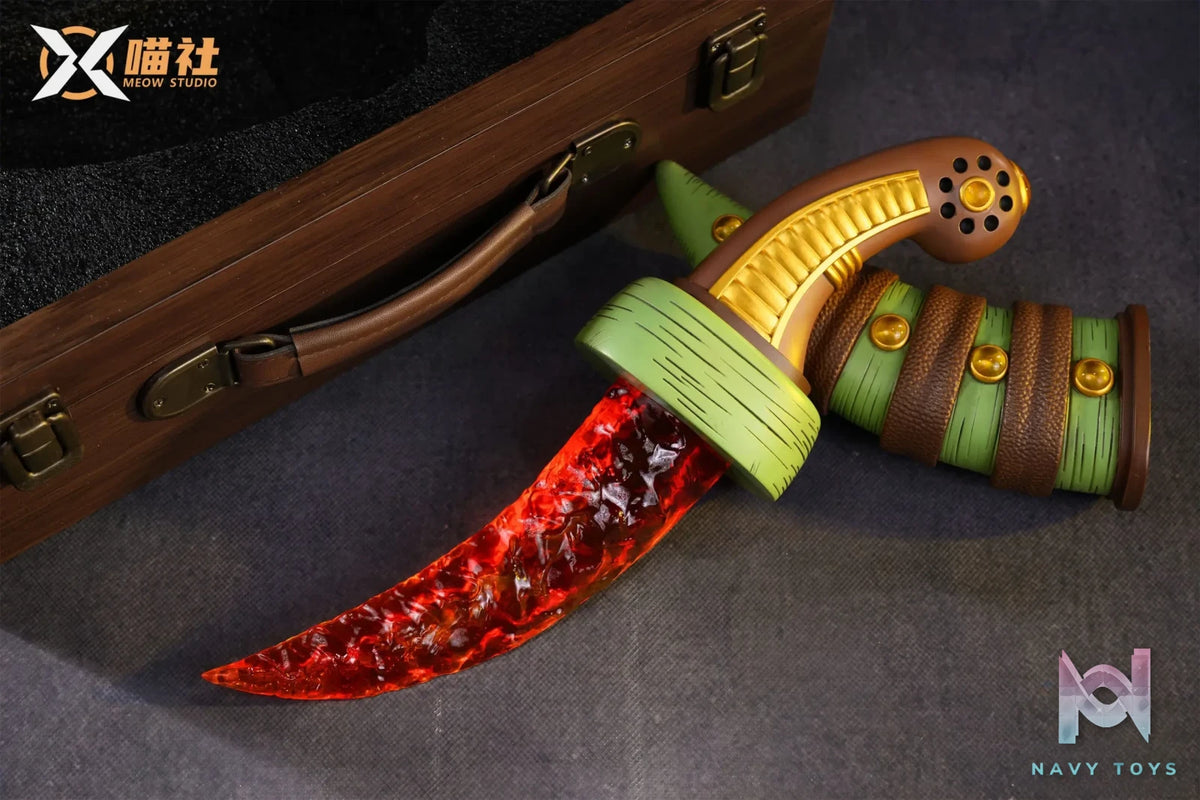 MEOW Studio – One Piece Ace Weapon Dagger COSPLAY Props