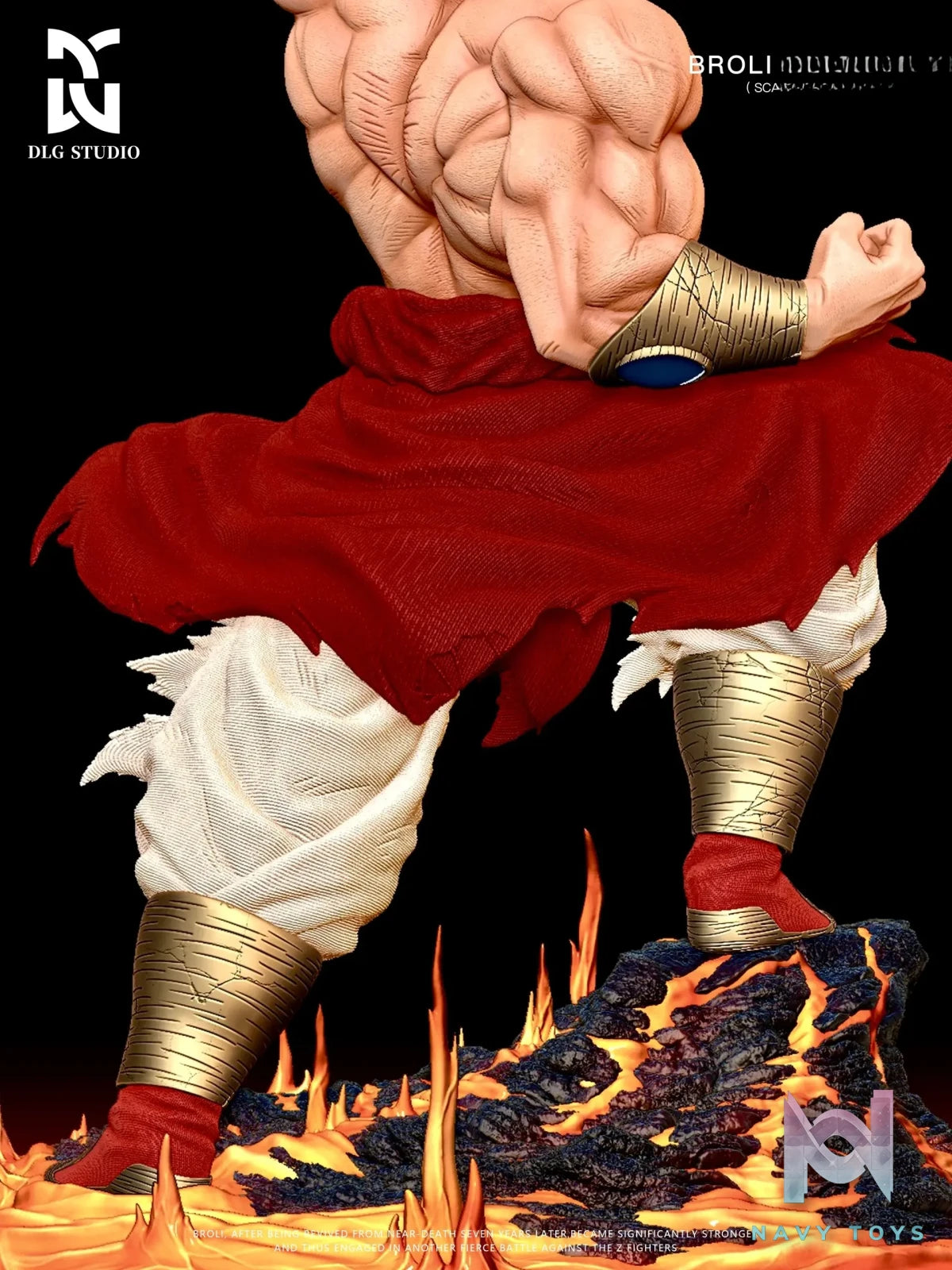 DLG Studio – Broly Single Character Museum Statue Series Dragon Ball