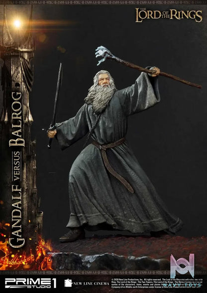 Prime 1 Studio – Premium Masterline The Lord of the Rings (Film) Gandalf Versus Balrog PMLOTR-02 PMLOTR-02EX (Licensed)