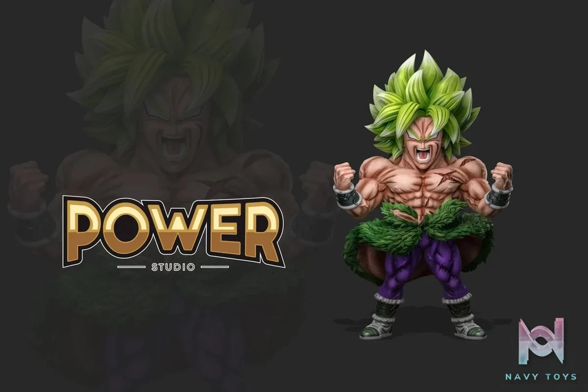 Power Studio - Dragon Ball 1 Broly resin statue Navy Toys anime figure