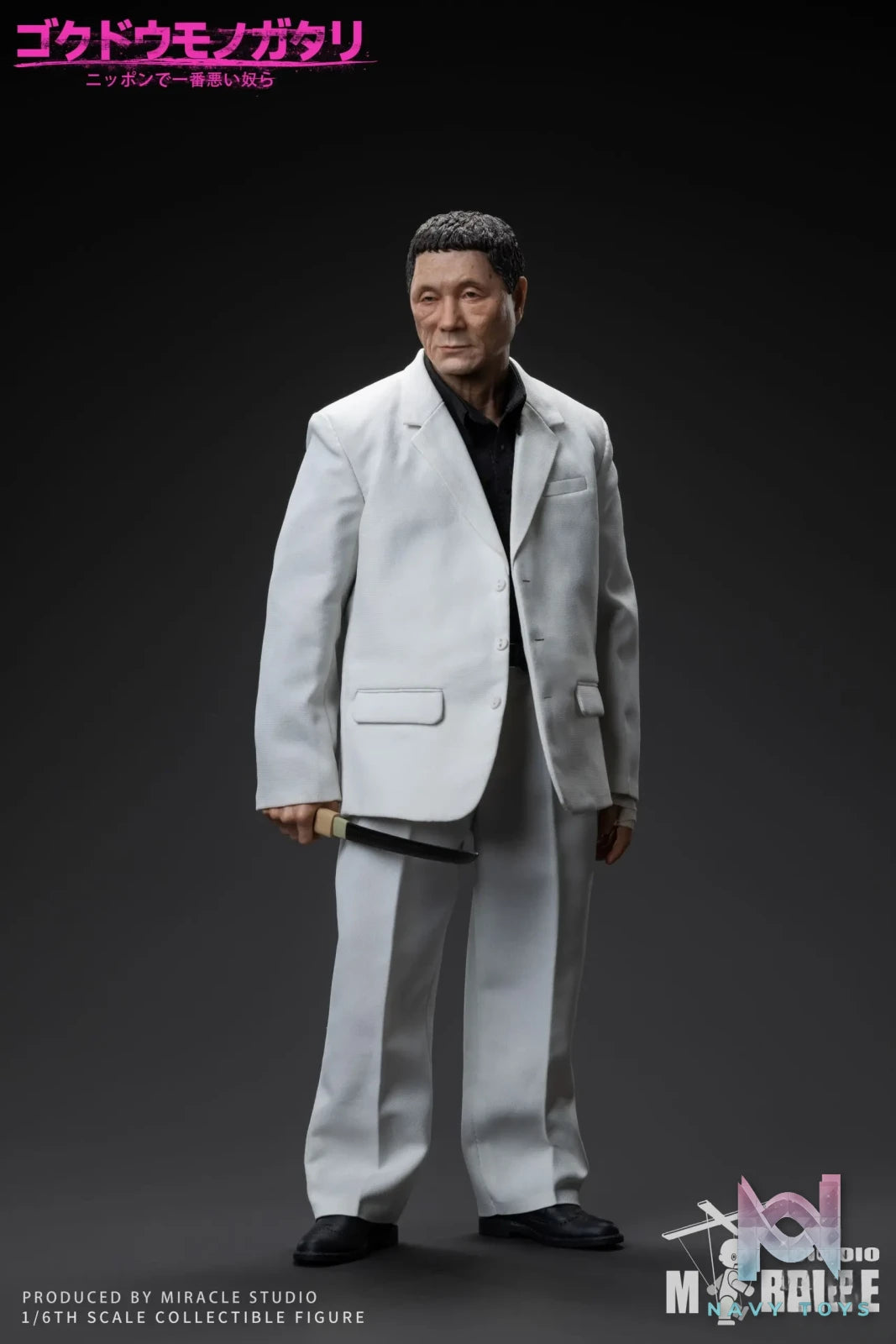 Miracle Studio – Original 1/6 Yakuza Stories TAROU group leader action figure (Licensed)