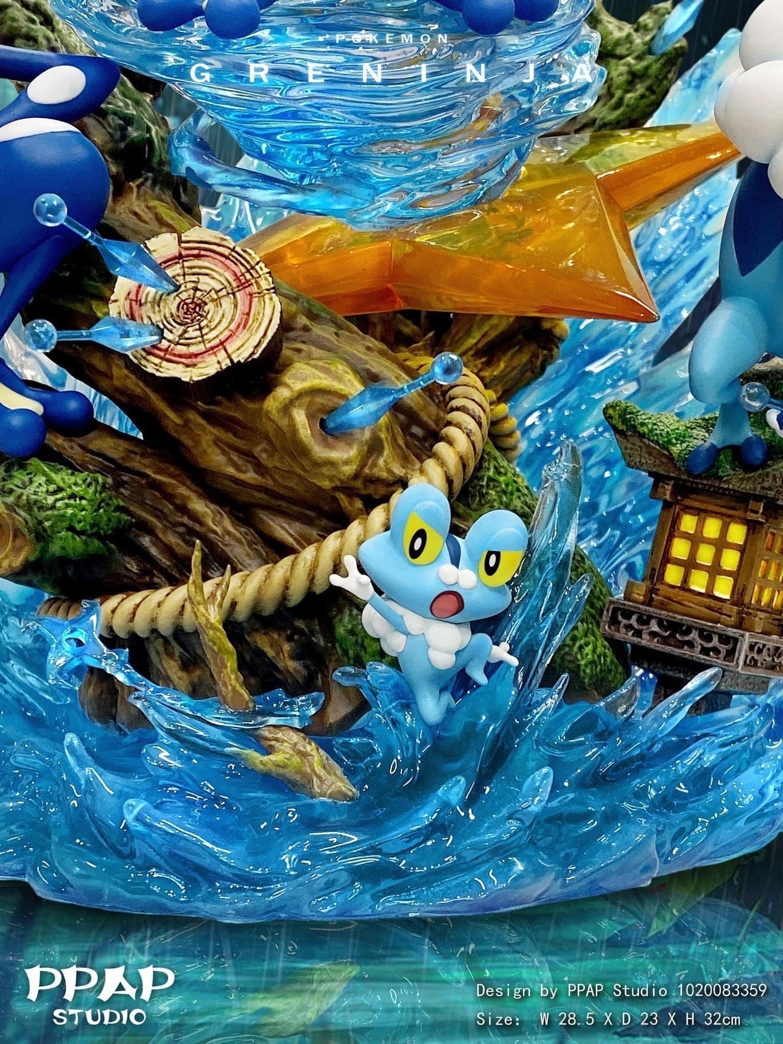Greninja Family - PPAP Studio resin statue ppap studio anime figure