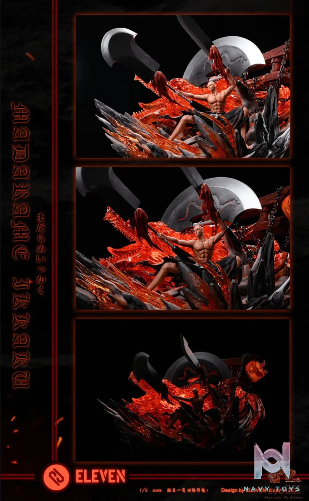 Eleven Studio – BLEACH Ban Kai Series #1 – Ikkaku Madarame