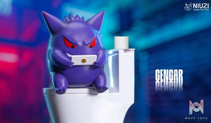 NIUZI Studio – Pokémon Toilet Gengar Ornament