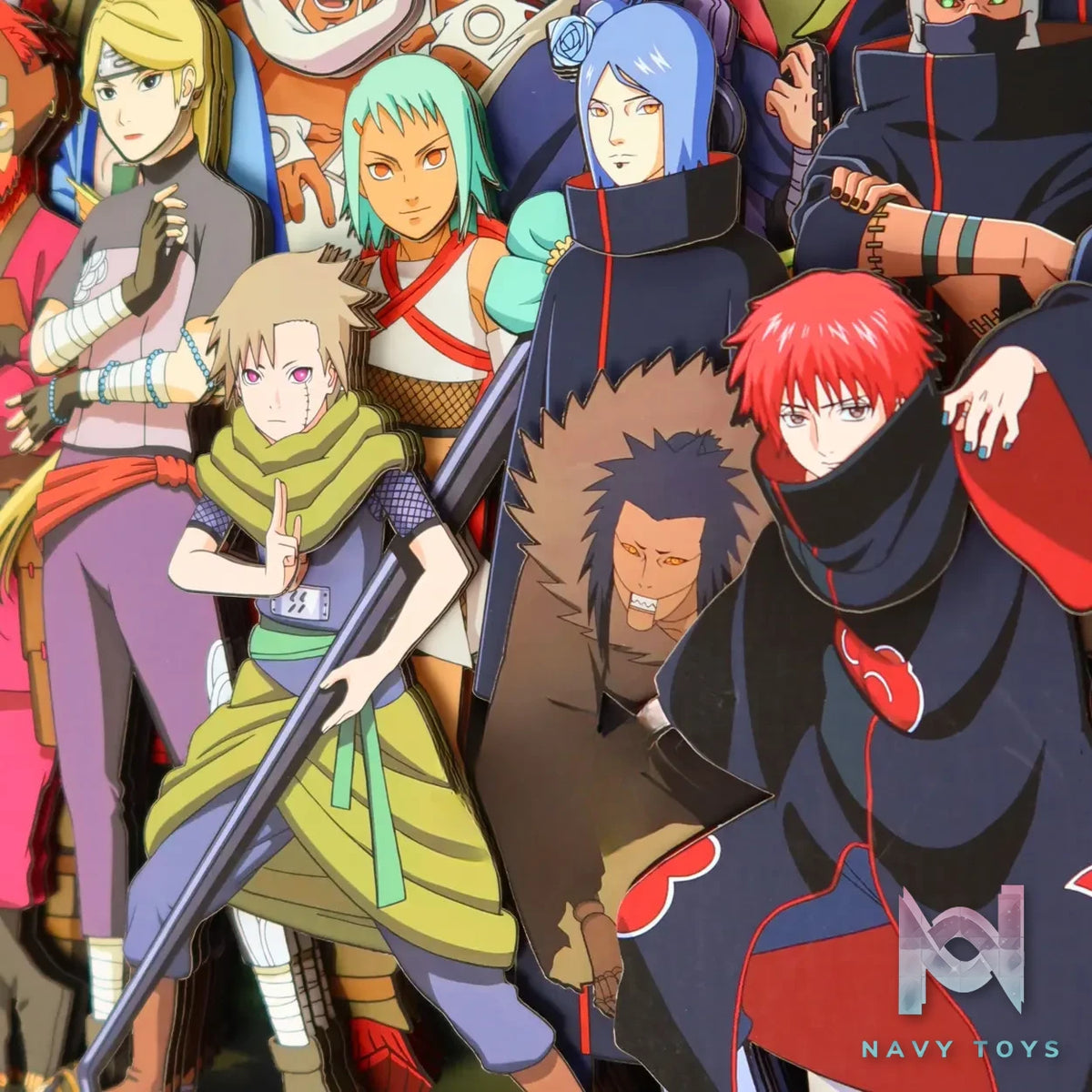 KALA HOME Studio – Naruto Multiple Characters #13 3D Decorative Painting Naruto