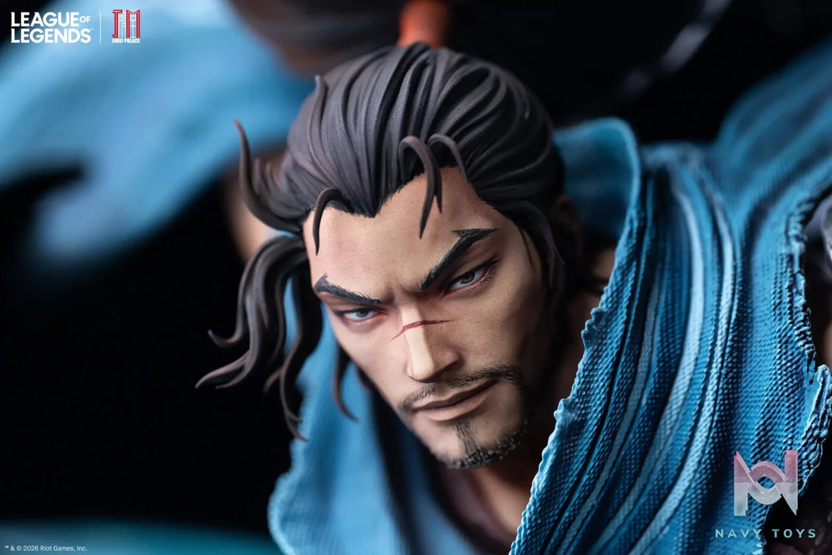 JIMEI PALACE Studio – League of Legends Yasuo The Unforgiven Scale Statue (Licensed)