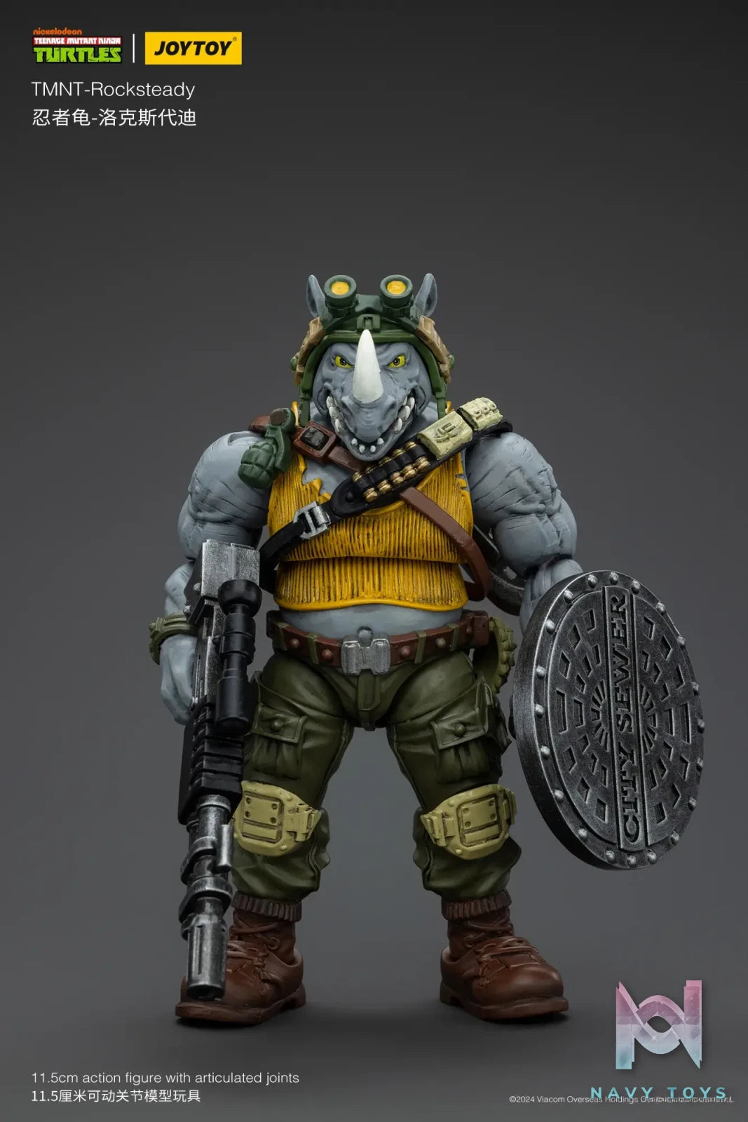 JOYTOY Studio – TMNT Beebop Rocksteady JT8476 JT8469 (Licensed)
