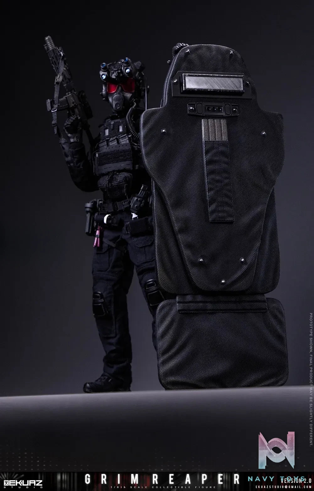 EKUAZ STUDIO – 1/6 GRIM REAPER 2.0 Elite guard EKS015 EKS015S (Licensed)