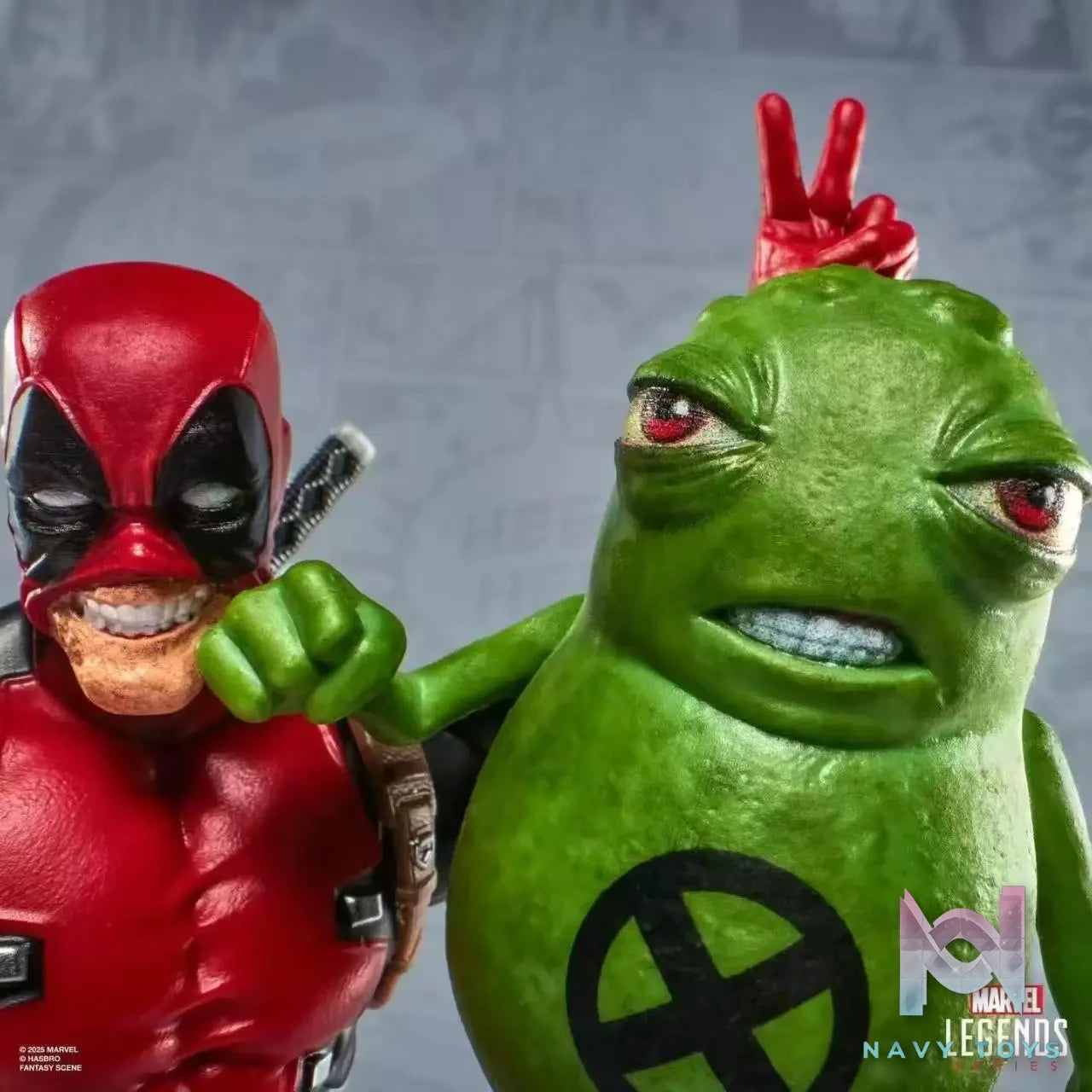 Hasbro Studio – 1/12 Marvel Legends Series Fully Loaded Comic Version Deadpool (Licensed)