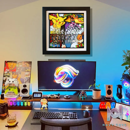 KALA HOME Studio – Pokémon Multiple Characters #11 3D Decorative Painting Pokémon