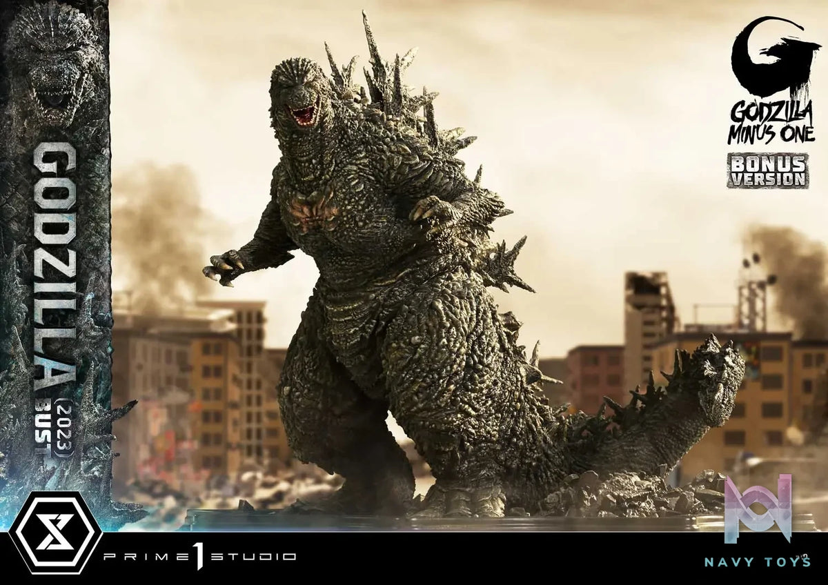 Prime 1 Studio – Life Size Bust GODZILLA MINUS ONE (Film) Godzilla (2023) LSGMO-01 LSGMO-01S (Licensed)