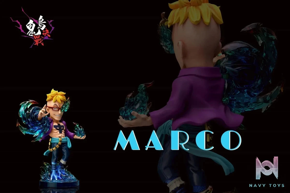 A+ Studio - One Piece Onigashima Decisive Battle 3 Onigashima Marco resin statue Navy Toys anime figure