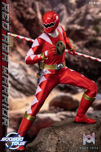 Soosootoys Studio – Super Sentai Series SST074B Red aba warrior