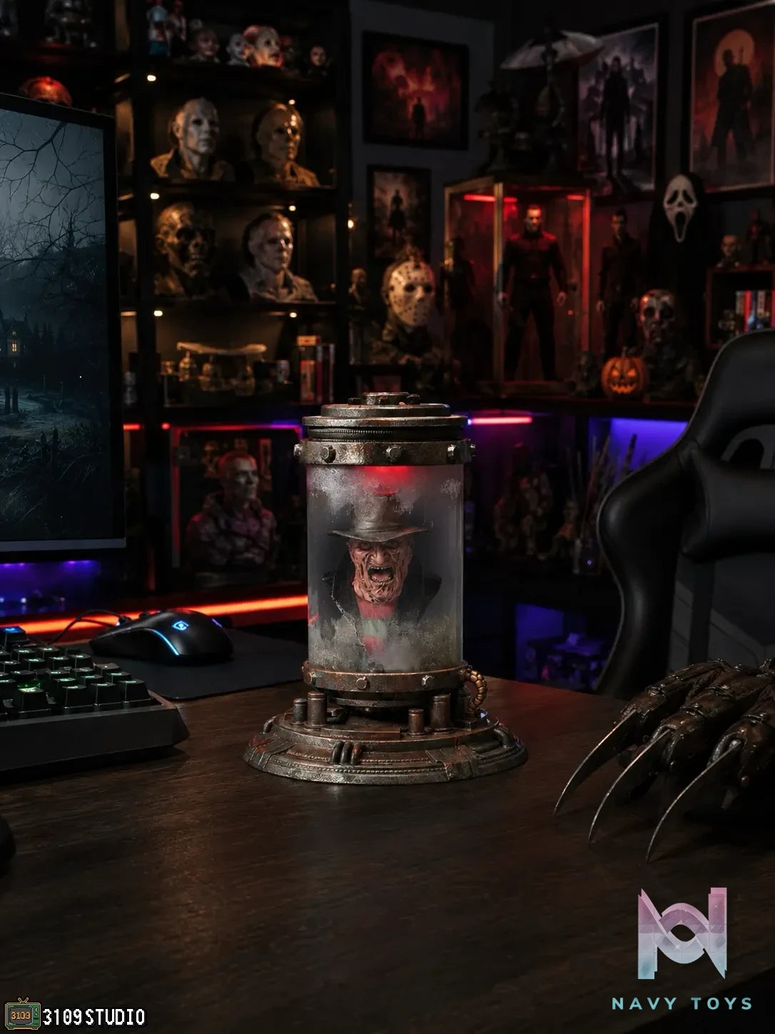 3109 Studio – Freddy Krueger 1/4 Experiment Jar A Nightmare on Elm Street