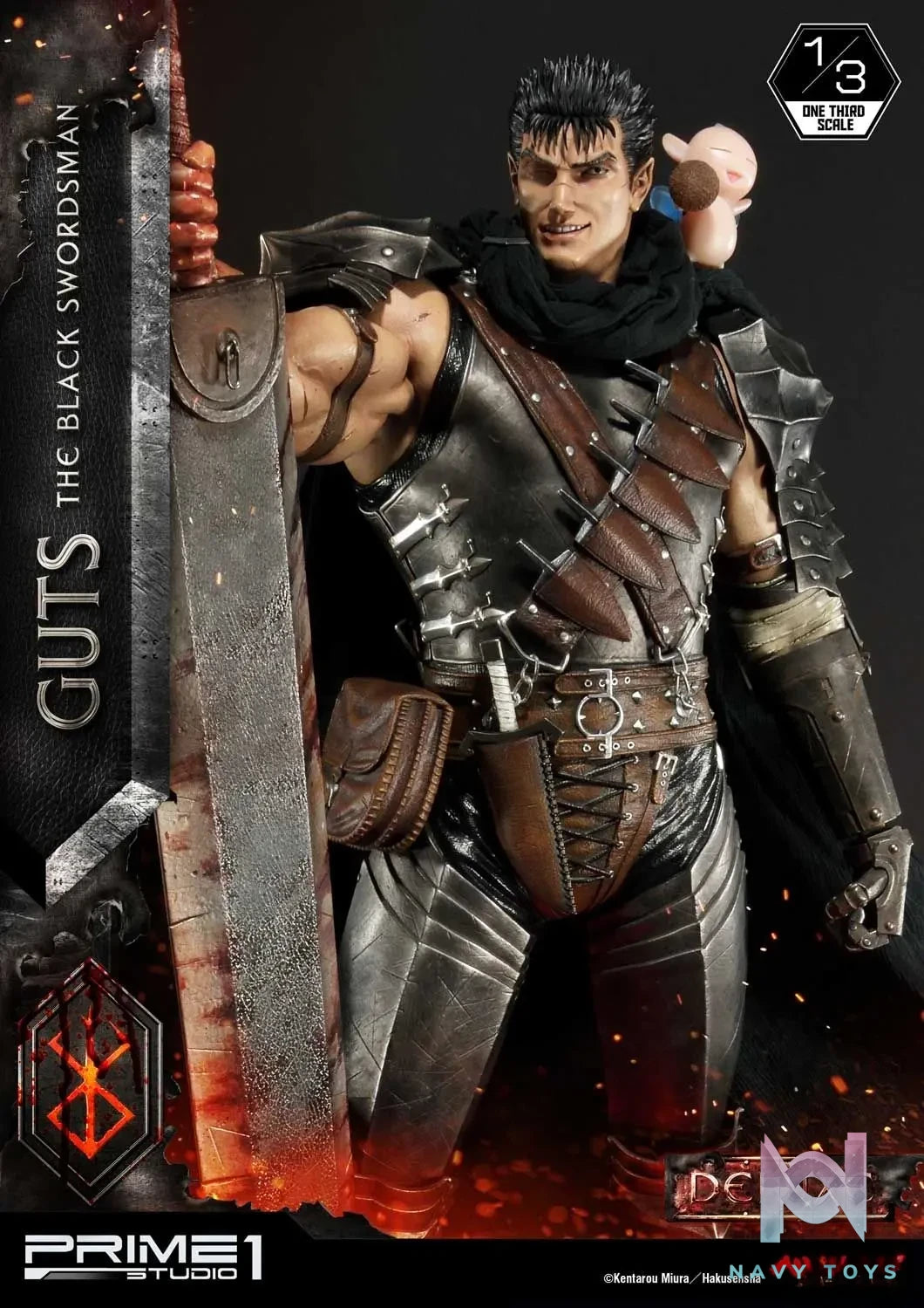 Prime 1 Studio – Museum Masterline Berserk Guts The Black Swordsman MMBR-01 MMBR-01DX (Licensed)