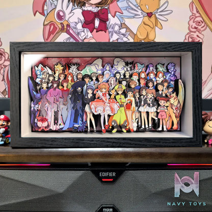 KALA HOME Studio – Cardcaptor Sakura Multiple Characters #06 3D Decorative Painting Cardcaptor Sakura
