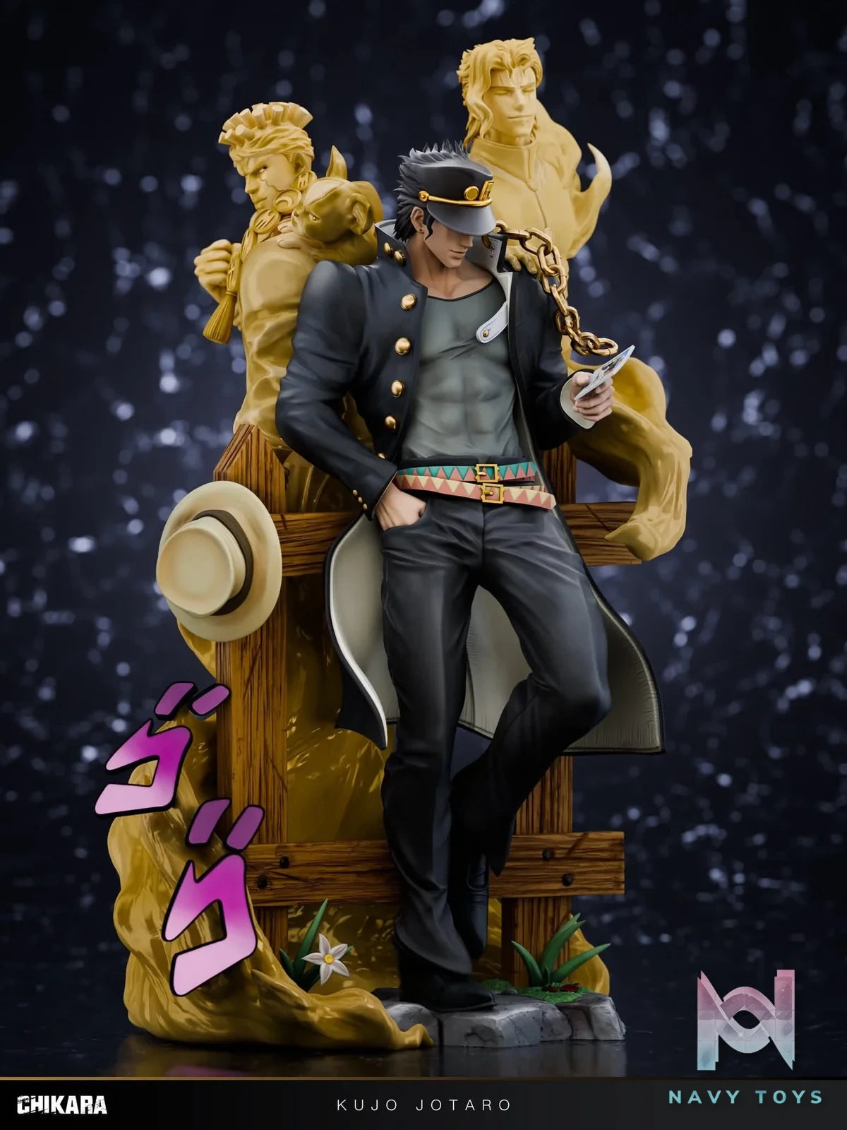 Memories of Kujo Jotaro resin statue Chikara Studio anime figure