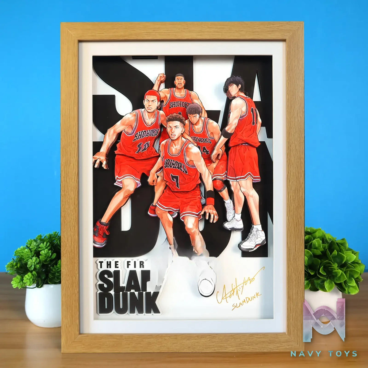 KALA HOME Studio – Slam Dunk Multiple Characters #10 3D Decorative Painting Slam Dunk
