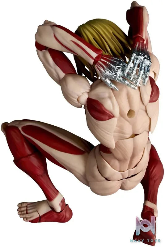 Kaiyodo – Revoltech Amazing Yamaguchi Attack on Titan Armored Titan & Female Titan (Licensed)