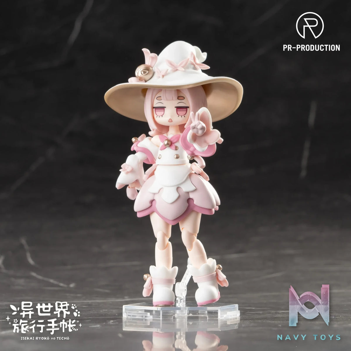 PR-PRODUCTION – Isekai Ryoko no Techo 02 Newbie Wizard Mars Stock Plastic Model Kit (Different Color Version) (Licensed)
