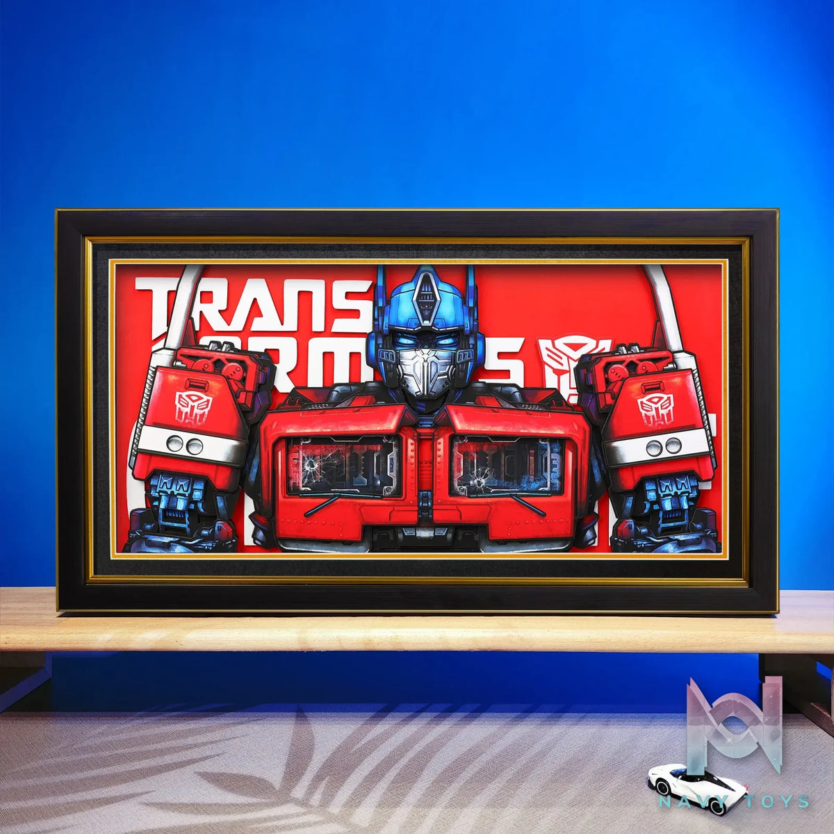 Yu Zhi Jiang Studio – Optimus Prime 3D Decorative Painting Transformers