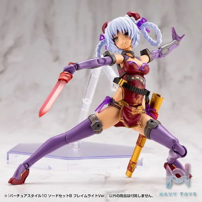 Kotobukiya – M.S.G Modeling Support Goods Virtuous Style09 X Style10 Sword Set A X B Flamerite Ver. (Licensed)