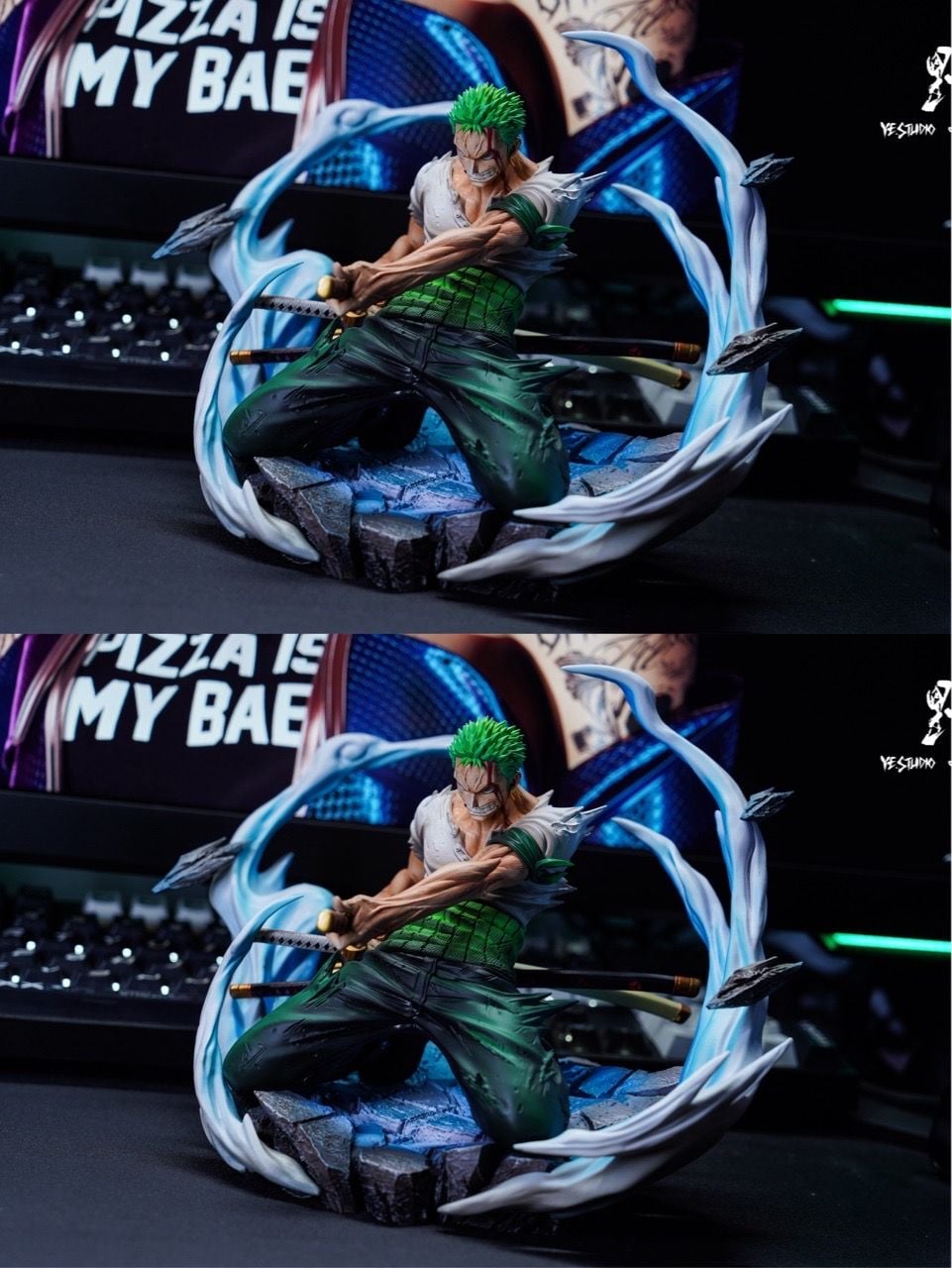 Shishi Sonson Zoro - One Piece - YE Studio resin statue YE Studio anime figure