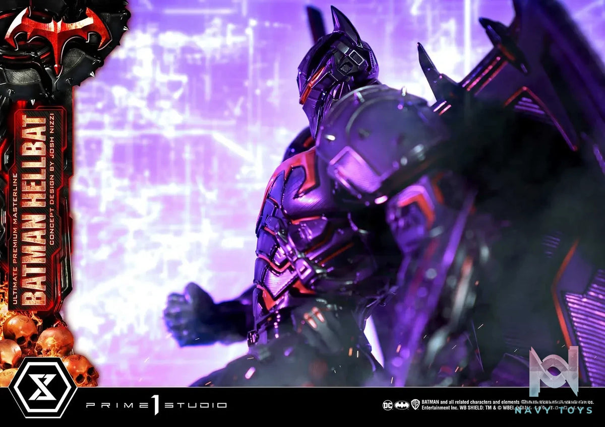 Prime 1 Studio – Ultimate Premium Masterline Batman (Comics) Batman Hellbat Concept Design by Josh Nizzi UPMDC-06 UPMDC-06DX UPMDC-06DXS (Licensed)