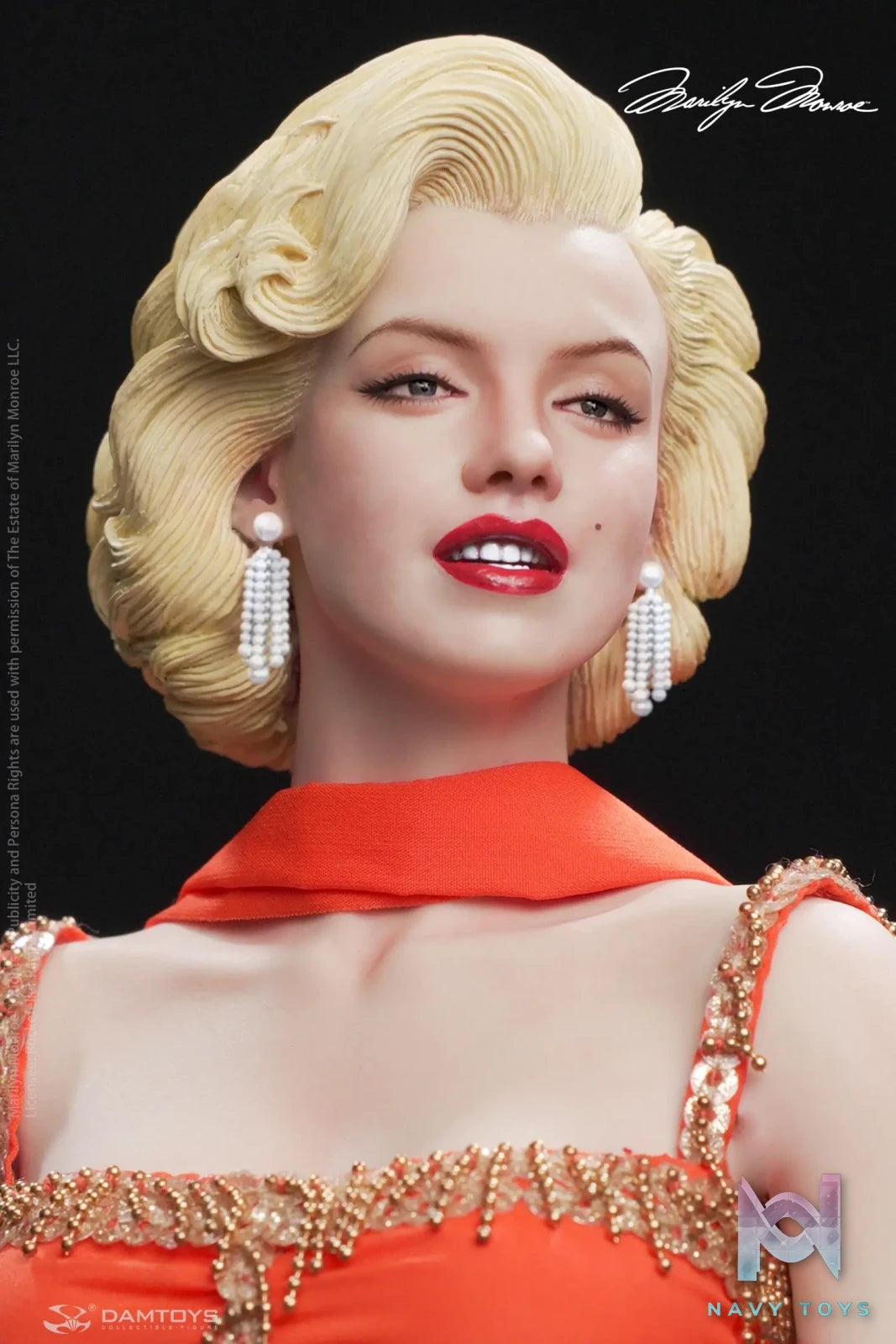 DAMTOYS Studio – Gentlemen Prefer Blondes Marilyn Monroe 1/6 Scale Realistic Statue CSX023 (Licensed)