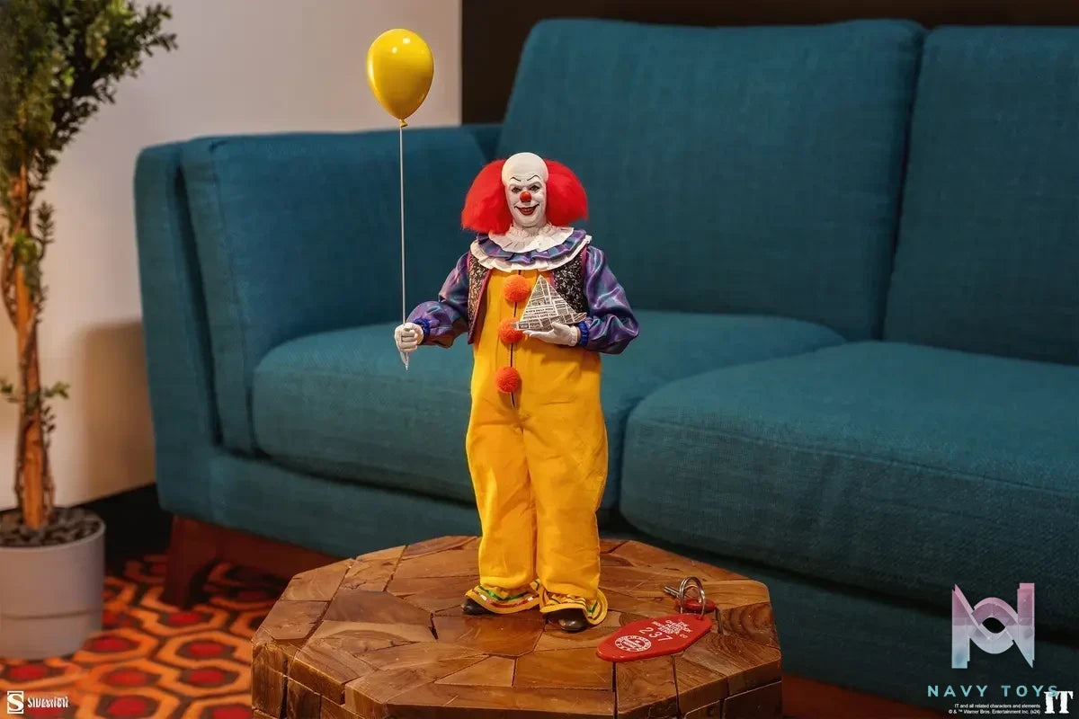 Sideshow Collectibles – It (1990) Pennywise 1/6 Scale Action Figure 100479 (Licensed)