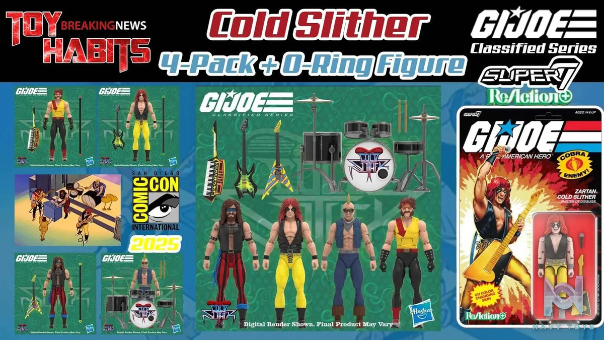 Hasbro Studio – G.I. JOE SDCC COLD SLITHER (Licensed)