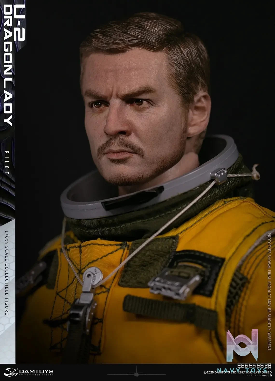 DAMTOYS – 1/6 Scale U-2 Dragon Lady Reconnaissance Aircraft Pilot NO.78110 (Licensed)