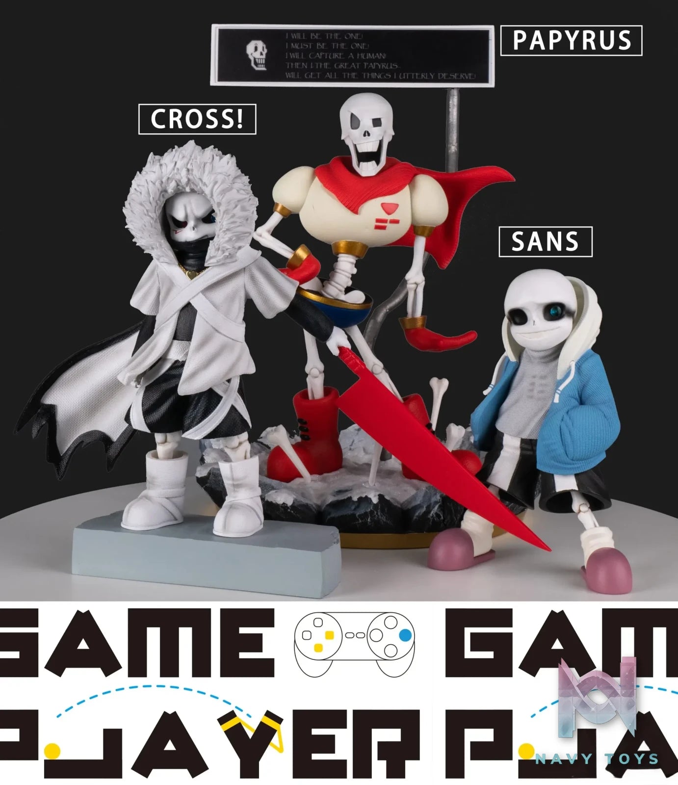 GAME PLAYER Studio – Undertale Cross! Sans 2.0