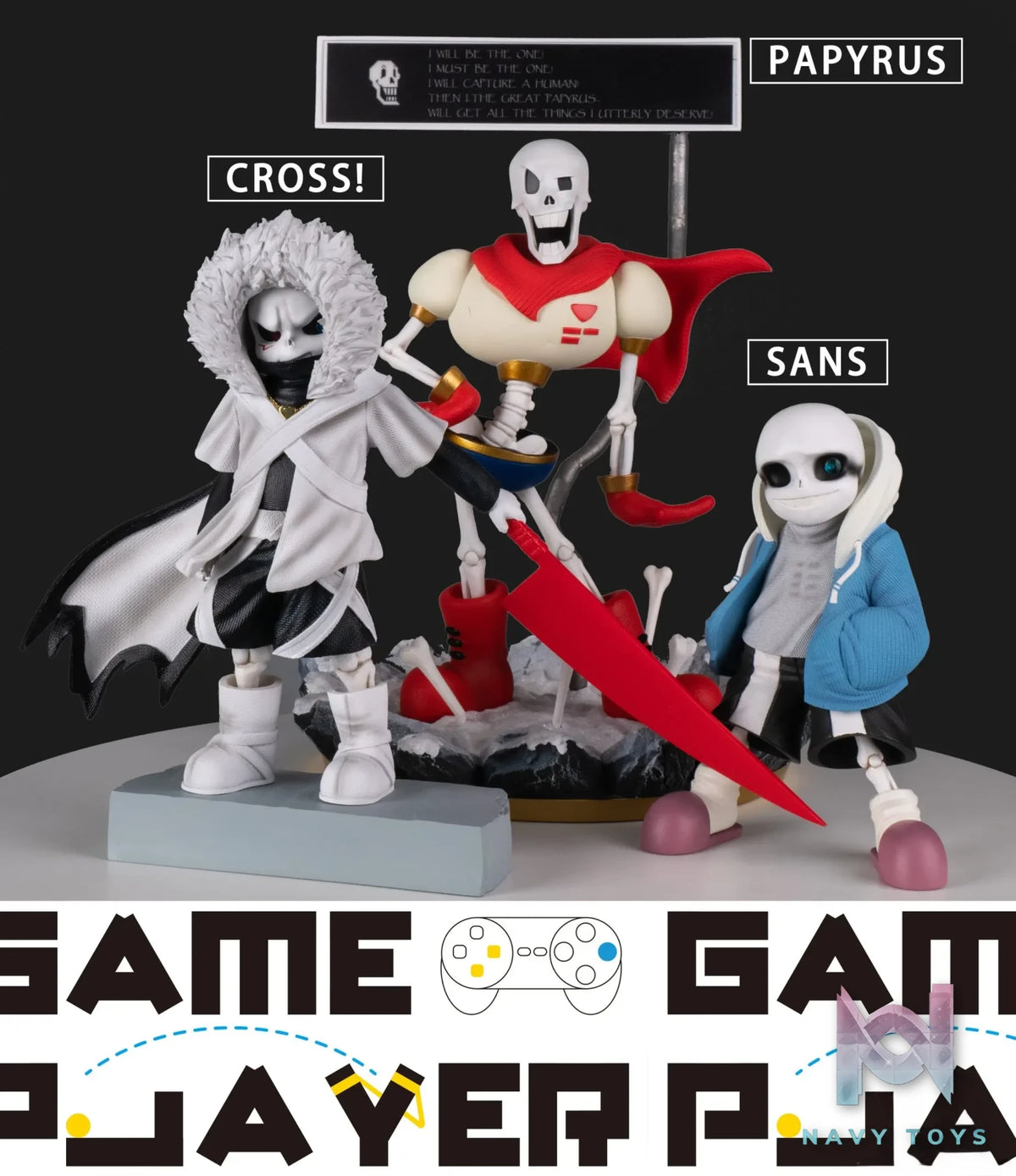 GAME PLAYER Studio – Undertale Cross! Sans 2.0