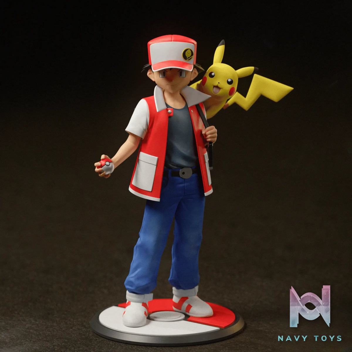 Black Swan Collectibles – Pokémon Ash Diorama & Red Diorama