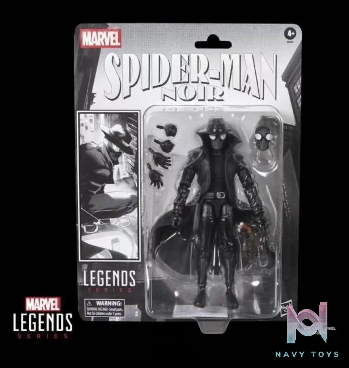 Hasbro Studio – Marvel Legends Series Spider-Man Noir 1/12 Scale Action Figure (Licensed)