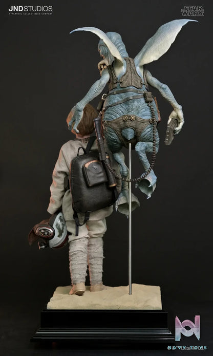 JND Studio – STAR WARS Young Anakin Skywalker X Watto 1/3 Scale Statue HMS-031 HMS-031D (Licensed)